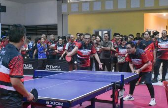 Tekankan Pajak untuk Kesejahteraan Rakyat, Wali Kota Jaya Negara Buka Turnamen Tenis Meja Hari Pajak 2026