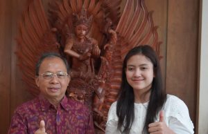 Gubernur Koster Siap “Support” Ratu Speed Dunia Jadi Dosen, Harap Terus Berjuang Harumkan Bali