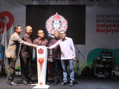 Kukuhkan Pengurus KD-KMP, Walikota Jaya Negara Hadiri Malam Apresiasi Puncak HUT Ke-79 Koperasi