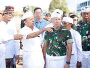 Dukung Program Strategis Nasional, Pangdam IX/Udayana Hadiri Peresmian Pembangunan PSEL Denpasar Raya