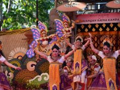 Sanggar Seni Taksu Murti Kemanisan Pukau PKB 2026, Angklung Kebyar Legian Tampil Spektakuler