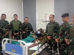 Pastikan Prajurit Tak Berjuang Sendirian, Pangdam IX/Udayana Kunjungi Personel Satgas yang Dirawat di RS Timika