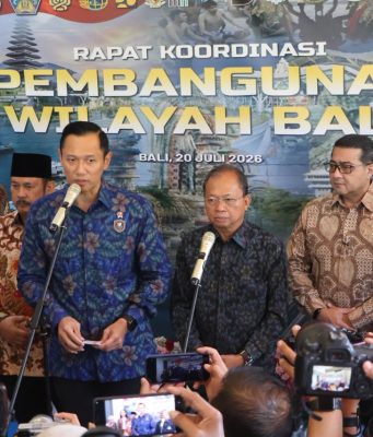 Rakor Pembangunan Wilayah Bali Sinkronkan Langkah Pusat dan Daerah, Infrastruktur dan Lingkungan Jadi Prioritas Pariwisata Berkelanjutan