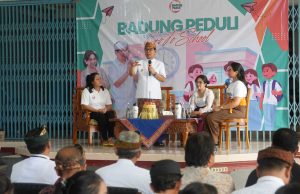 Aksi Sosial Bupati Badung dan Ketua K3S Sasar SMAN 1 Kuta Utara hingga Bantu Warga Dalung dan Kapal