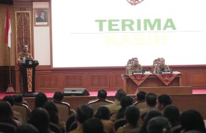 Sekda Badung Pimpin Evaluasi Realisasi Fisik dan Keuangan APBD 2026