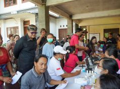 Aksi Sosial Warnai Peringatan HUT Ke-3 GOW Kabupaten Badung di Desa Punggul