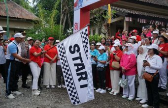 Peringati HUT Ke-81 RI, TP PKK Badung Gelar Lomba Organisasi Wanita dan Salurkan Bansos di Carangsari