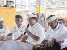 Bupati Adi Arnawa Apresiasi Semangat Gotong Royong Ngaben Masal Desa Adat Jagapati