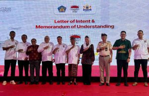 Hadiri Pelantikan Pengurus GPEI, Gubernur Koster Ingin Bali Jadi Hub Ekspor Produk Nusantara