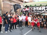 Wawali Arya Wibawa Semarakkan Jalan Santai HUT Ke-81 RI di Banjar Tagtag Tengah
