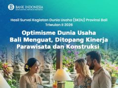 Ditopang Kinerja Pariwisata dan Konstruksi, Optimisme Dunia Usaha di Bali Meningkat