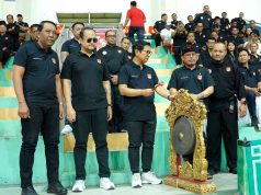 Berharap Tumbuh Sportivitas, Ketua DPRD Badung Gusti Anom Gumanti Hadiri Bakti Negara Cup I