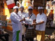 Bupati Badung Upasaksi Karya Ngenteg Linggih di Pura Dalem Lebah Darmasaba