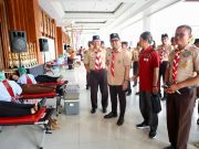 Wawali Arya Wibawa Pimpin Upacara Pembukaan Lomba Serangkaian Hari Pramuka Ke-65 Kwartir Denpasar