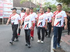Sekda Eddy Mulya Hadiri Prima Fun Run HUT Ke-81 TNI, Dorong Semangat Hidup Sehat dan Kebersamaan