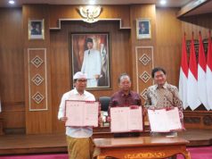 Kembangkan Perkeretaapian, Gubernur Bali dan Bupati Badung Tanda Tangani Kerja Sama dengan PT KAI