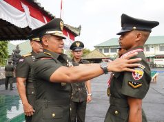 249 Prajurit Remaja Resmi Sandang Pangkat Serda, Kasdam IX/Udayana Tutup Dikmaba Infanteri Gelombang III TA 2026