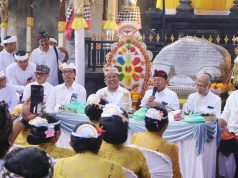 Hadiri Karya di Pura Dadia Gelgel Aan, Gubernur Koster Tegaskan Komitmen Kawal Pembangunan Bali