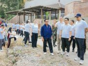 Wakil Ketua III DPRD Badung Made Sunarta Hadiri Aksi Bersih-bersih di Area Puspem Badung